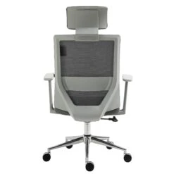 Joni High Back Mesh Office Chair With Headrest In Grey -Garden Store MO96GREY 3 fcf0b69c a514 4b56 b276 a96636d8df5d