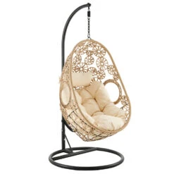 Daisy Floral Pattern Indoor Outdoor Hanging Chair -Garden Store OD HC 013 4