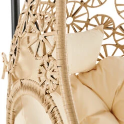 Daisy Floral Pattern Indoor Outdoor Hanging Chair -Garden Store OD HC 013 detail3