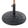 19KG Solid Parasol Base, Black 1 19KG Solid Parasol Base, Black -Garden Store OD PRSLBS 2104 WB1