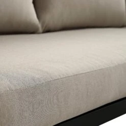 Albany Aluminium Corner Sofa Set With Reclining Back And Coffee Table, Taupe -Garden Store OD SF 1023 TAUPE detail5