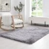 Silver Tufted Shaggy Rug 160 X 230 Cm -Garden Store RG Y02 SILVER main eae005ba e658 4cfc 8e16 3c27564c9192