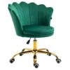 Hepburn Scalloped Swivel Chair (Green Velvet) 2 Hepburn Scalloped Swivel Chair (Green Velvet) -Garden Store e2ef895e 513a 44f7 8a71 ab9d17ad9d95